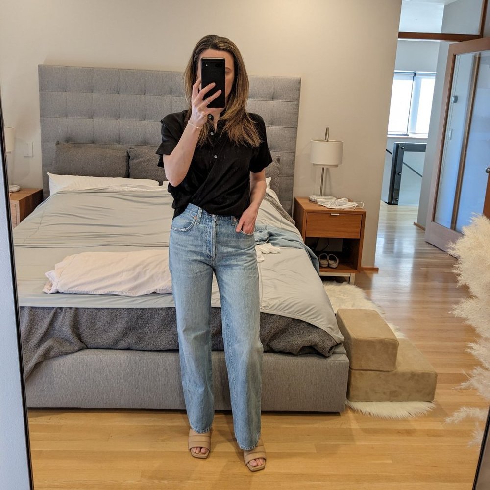 Citizens Of Humanity Light Blue Flare Jeans